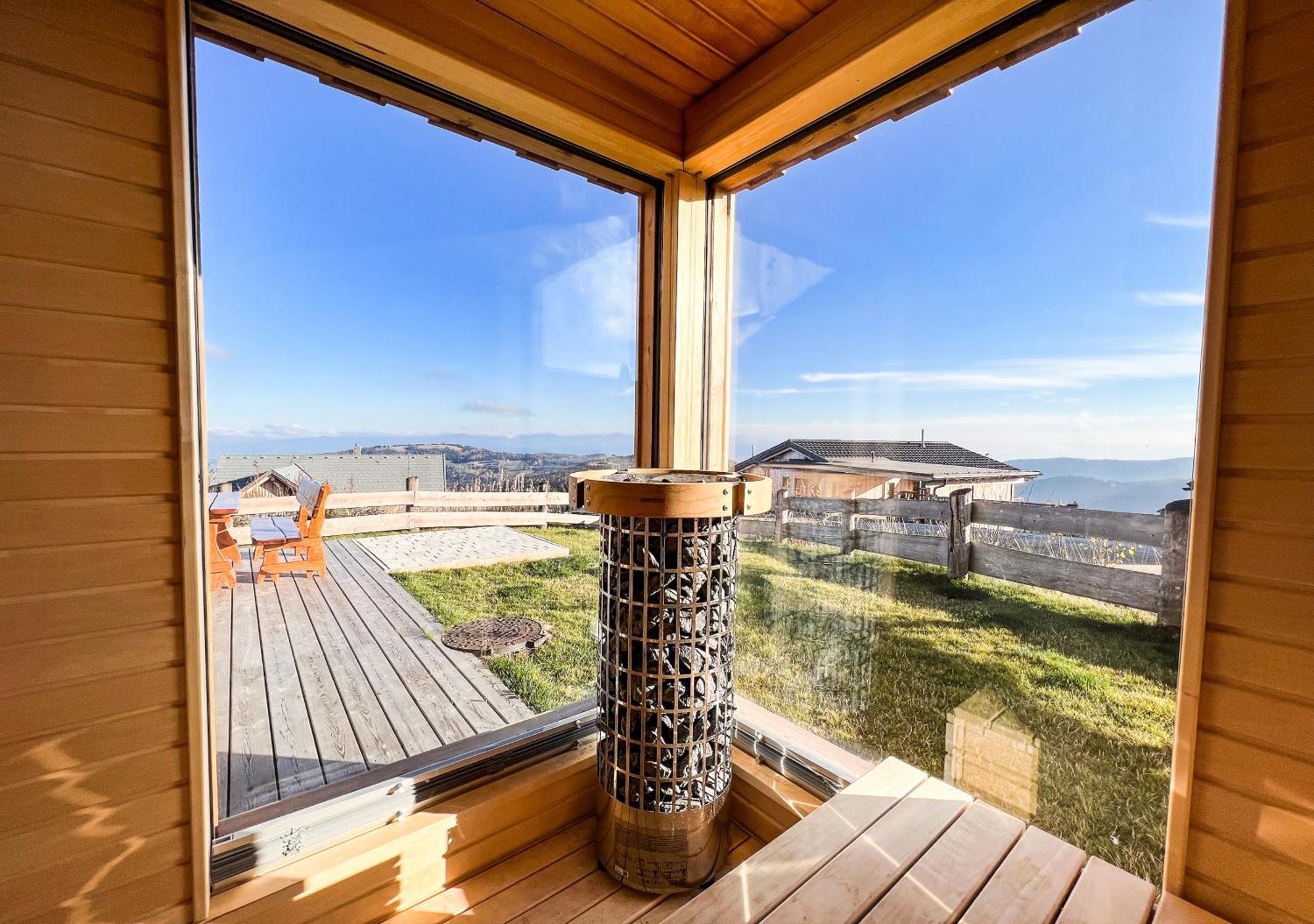 1A Chalet Eck - Wandern, Grillen, Panorama Sauna! Klippitztorl Extérieur photo